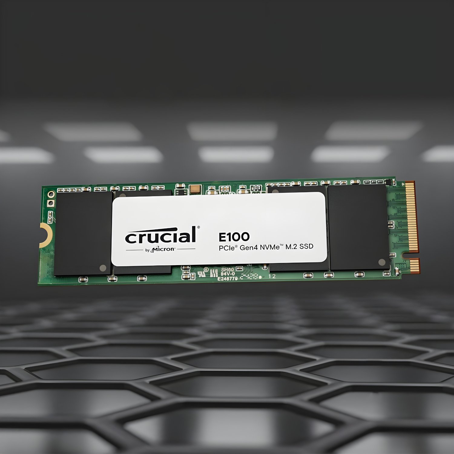 Crucial E100 1TB PCIe Gen4 2280 NVMe M.2 SSD - Image 3