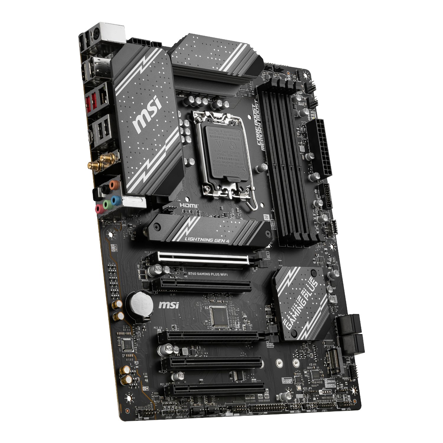 MSI B760 GAMING PLUS WIFI DDR5 LGA1700 ATX Motherboard - Image 4