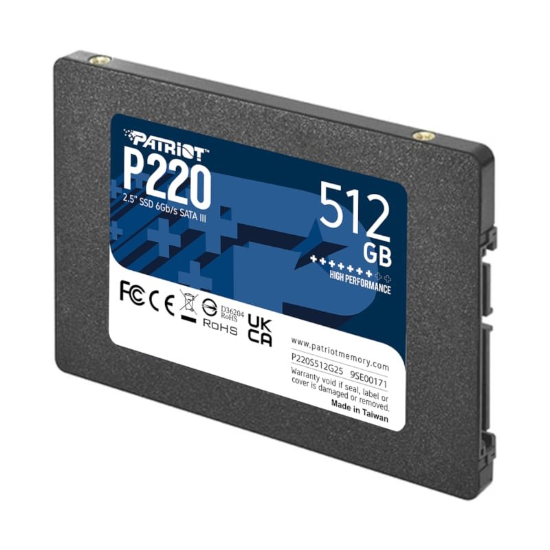 Patriot P220 512GB 2.5" SSD - Image 2