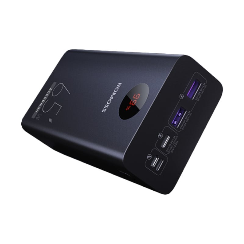 Romoss Power Bank Zeus 40000mAh 65W BK - Image 3