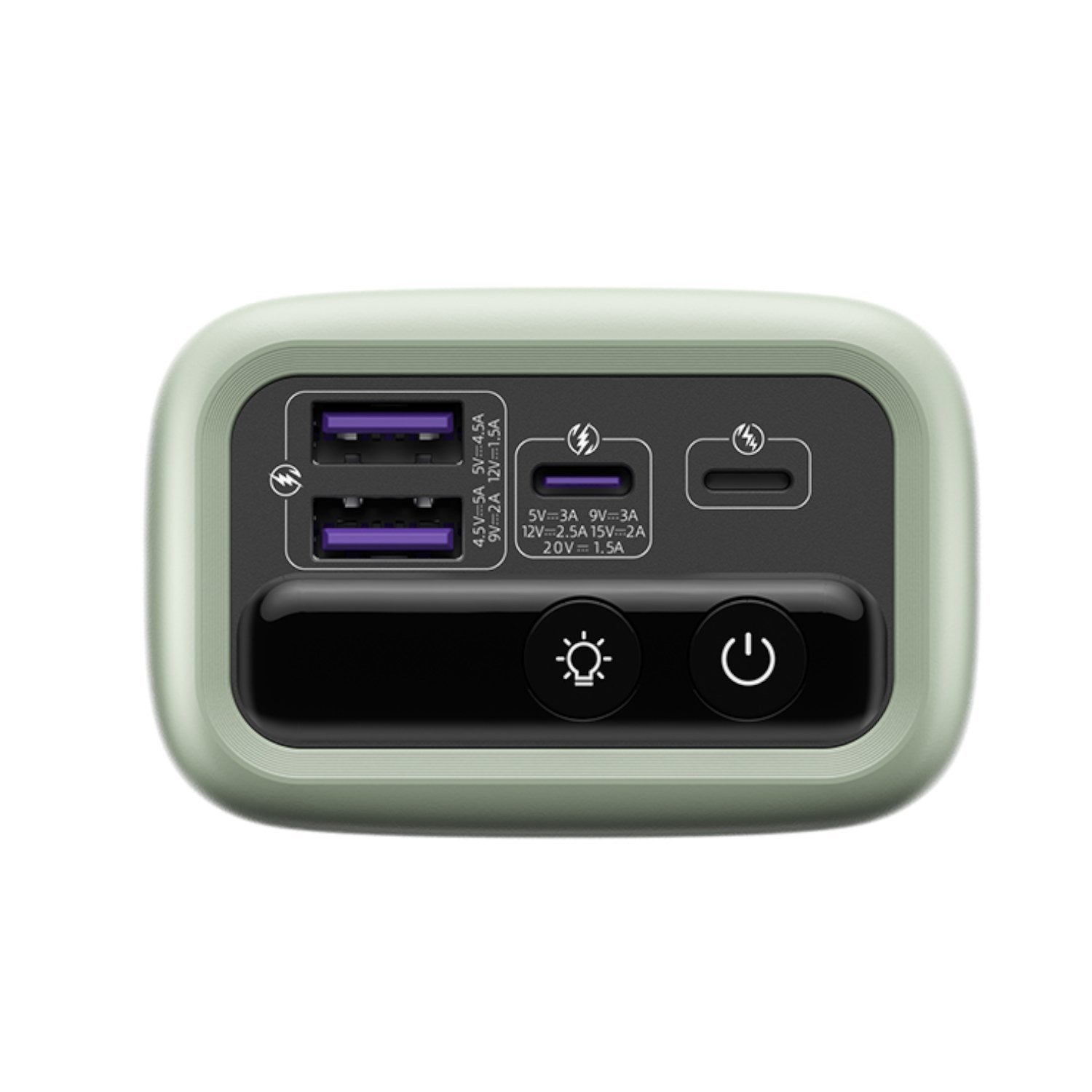 Romoss PMT30 30000mAh 30W Fast Charge Power Bank – Green - Image 4