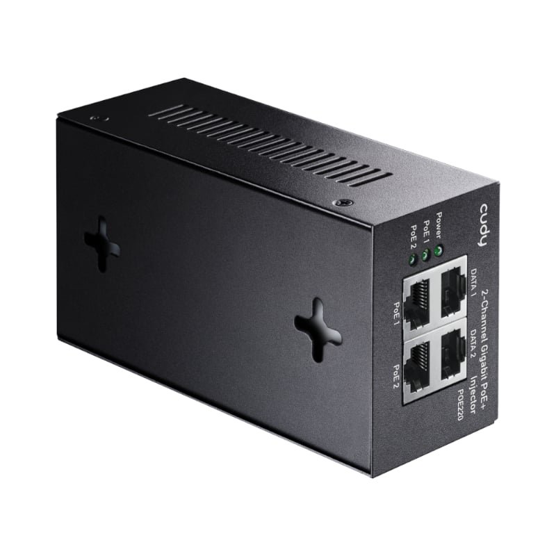 Cudy 2-Channel 30W Gigabit PoE+ Injector - Image 4