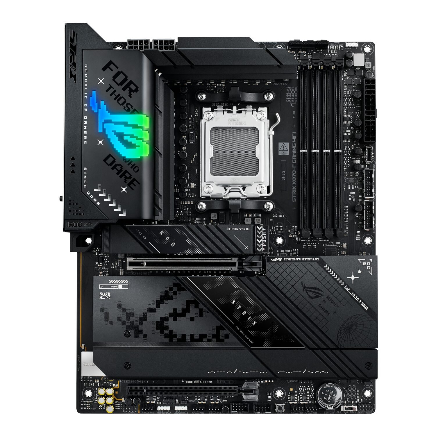 Asus ROG Strix X870-F Gaming WiFi Motherboard - ATX AMD AM5 - Image 2