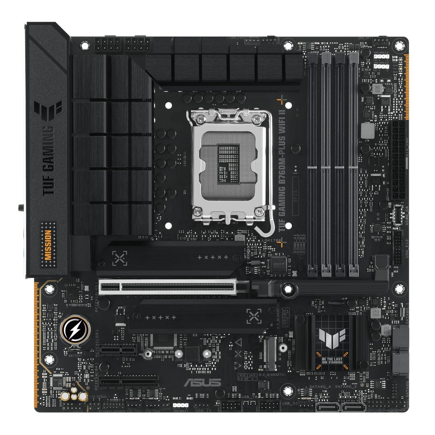 Asus TUF Gaming B760M-PLUS WIFI II - mATX Motherboard - Image 2
